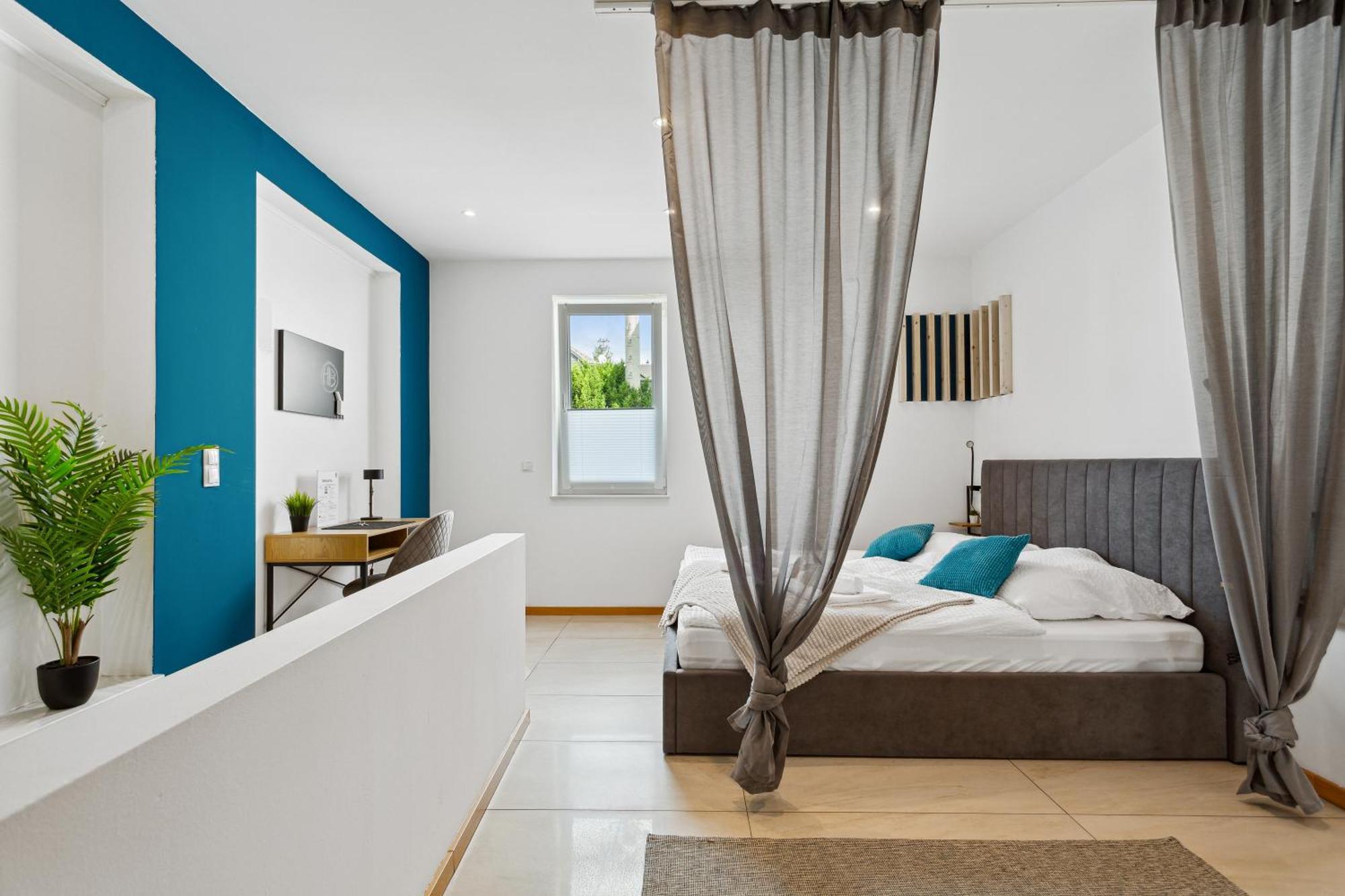 Apartamento Gross, Modern, Vollausgestattet, Gemuetlich Mit Kueche Und Parkplatz Fuer Urlaub Oder Business Kettig Exterior foto